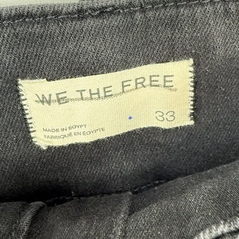 Free People We The Free Jayde Crop Flare Jeans Size 33 New